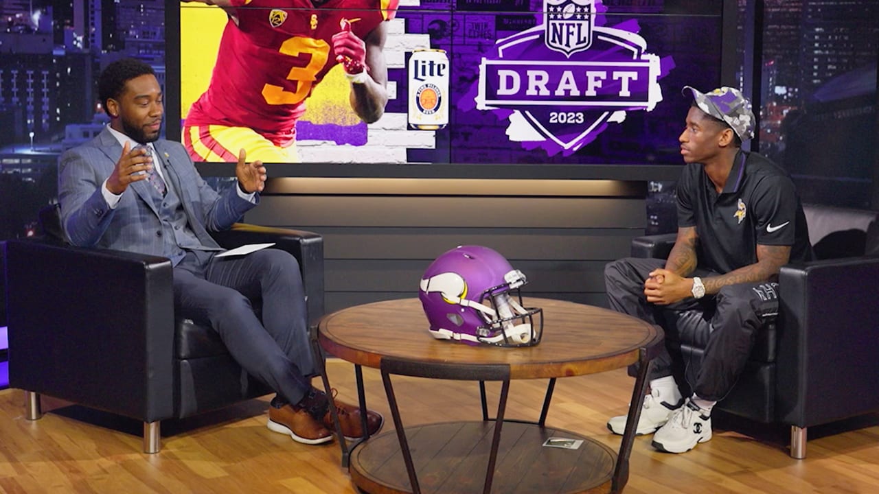 Jordan Addison on Playing With Justin Jefferson, How He