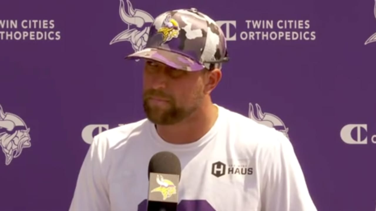 WATCH: Panthers WR Adam Thielen hits the Griddy at Tuesday's minicamp