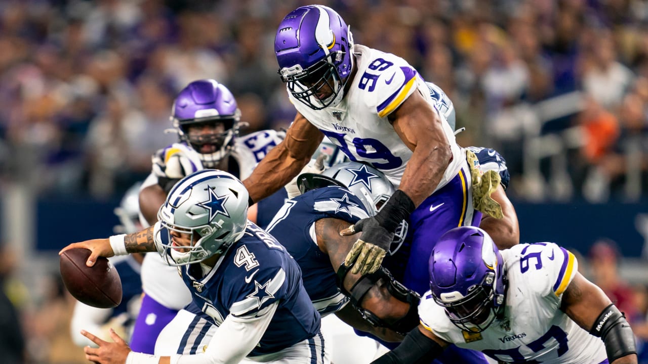 10 Vikings Numbers of Note at the Bye Hunter Leads NFL in QB Pressures