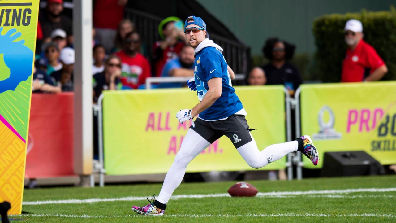 Thielen Competes in Pro Bowl Skills Showdown