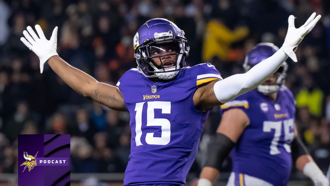 Ihmir Smith-Marsette of the Minnesota Vikings celebrates his 44-yard  News Photo - Getty Images