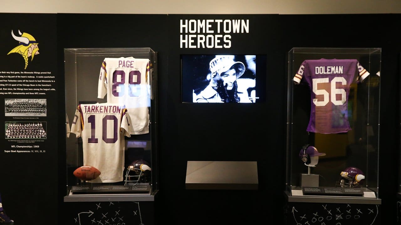 Minnesota Vikings Fan Museum Exhibit Design