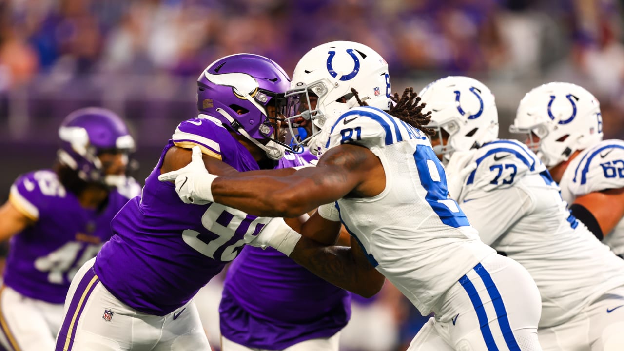 Game Action Photos Vikings vs. Colts