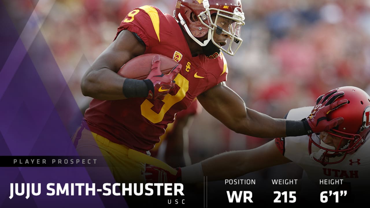 9 JuJu Smith-Schuster Trojans Youth No Name NCAA Jerseys Cardinal