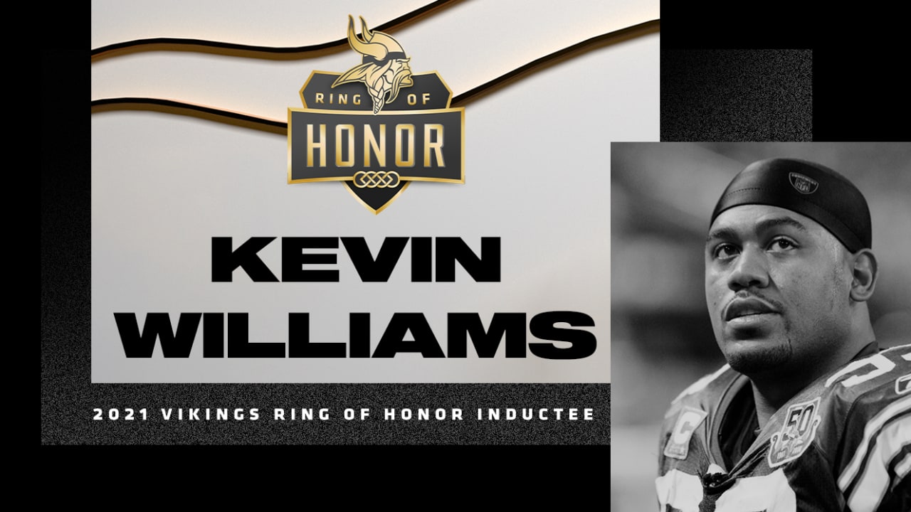 Kevin Williams 2021 Ring of Honor Inductee