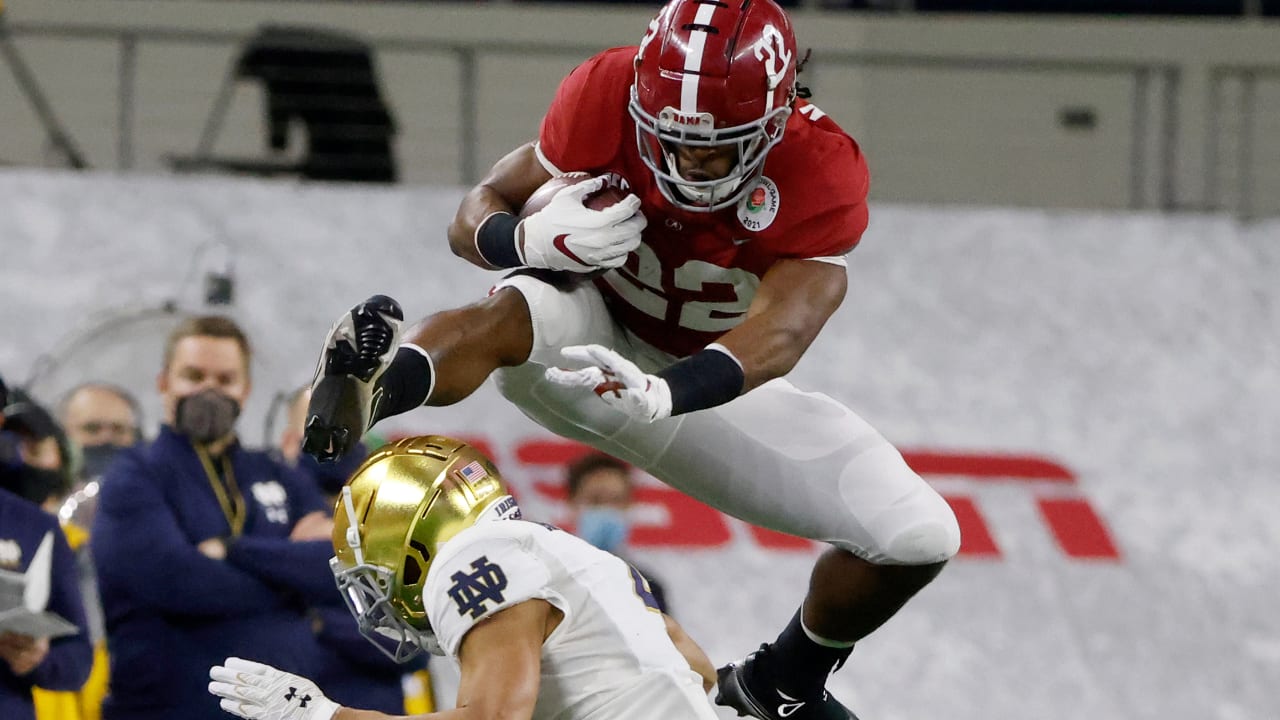 Najee Harris 40 time: How did he compare to other running backs?