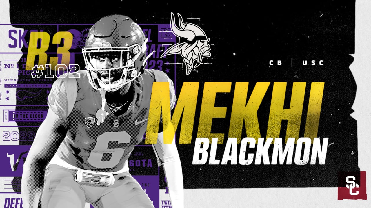 2023 NFL Draft CB Mekhi Blackmon, USC, No. 102