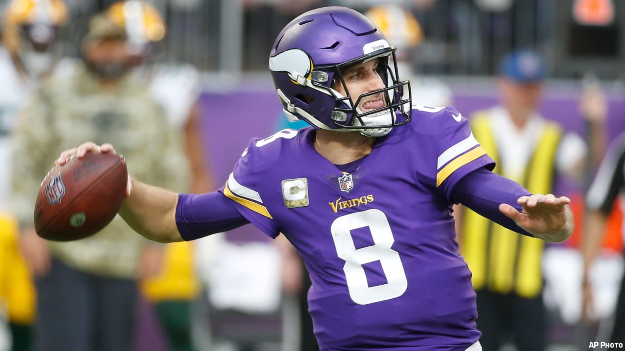 Next Gen Stats Kirk Cousins' 4 Most Improbable Completions Against