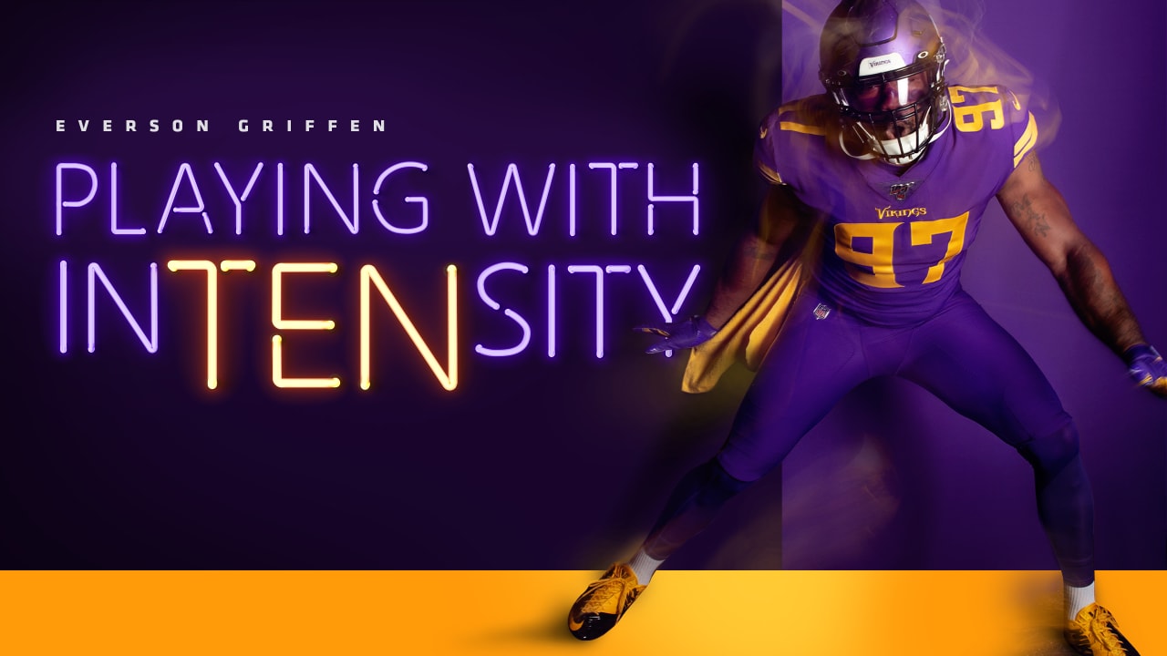 Everson Griffen Playing With Intensity