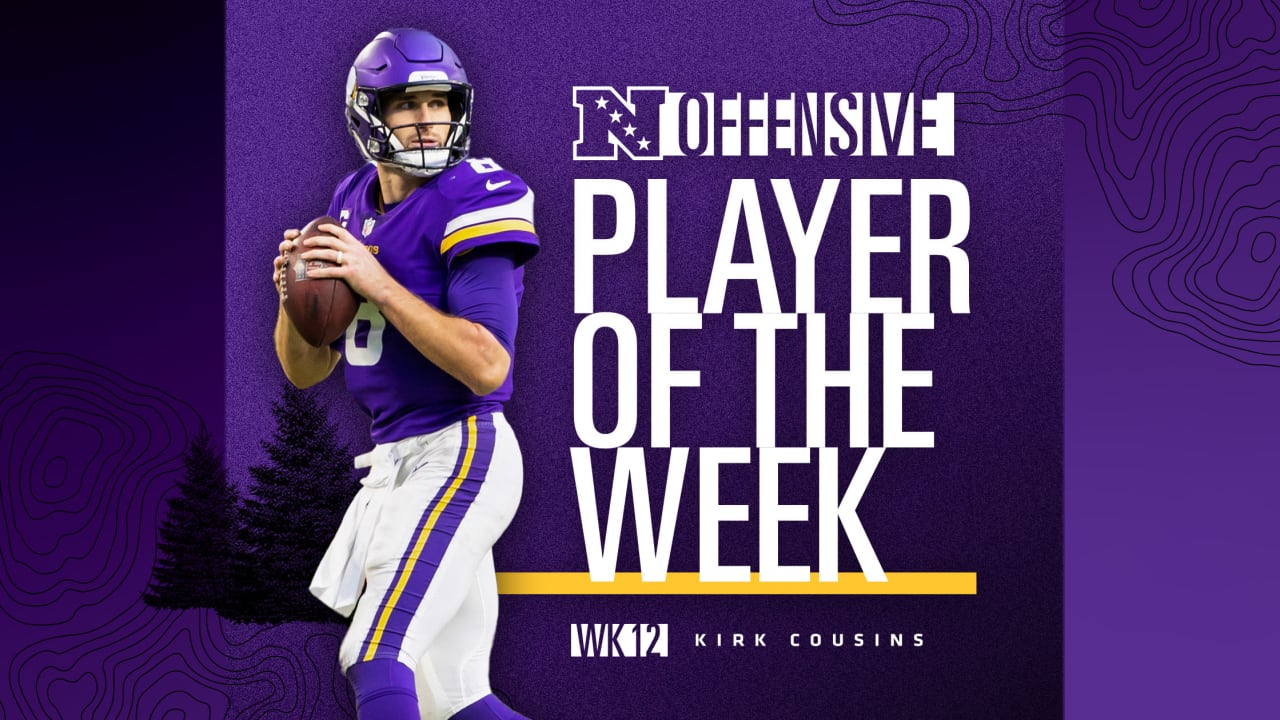 Cousins named NFC's Offensive Player of the Week -  5