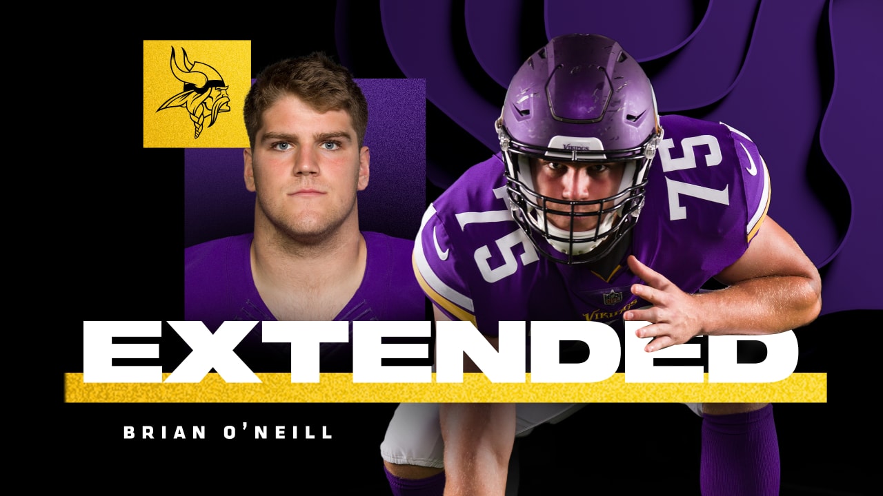 Vikings sign tackle Brian O'Neill to $92.5 million contract extension -  Sports Illustrated Minnesota Sports, News, Analysis, and More