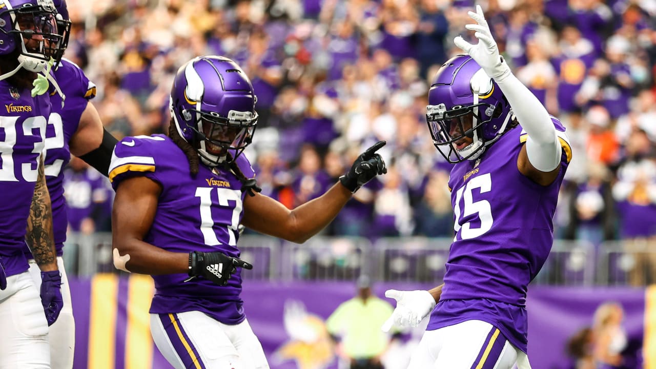 Touchdowns and Highlights of Vikings 17-9 Bears on NFL 2021