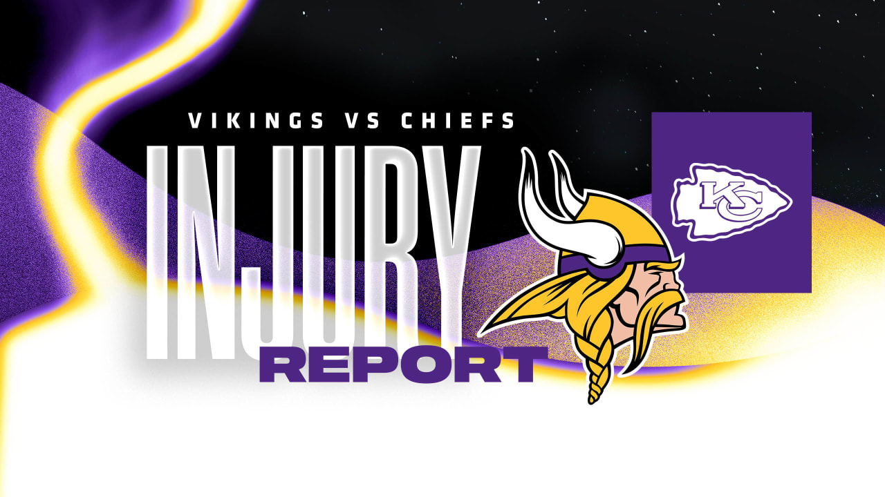 Vikings vs. Chiefs Week 5 Injury Report