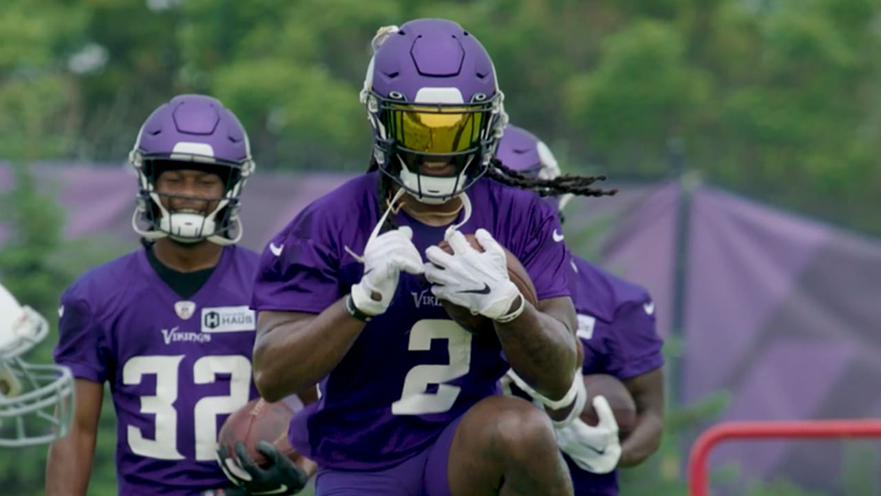 K.J. Osborn Mic'd Up at Vikings OTAs