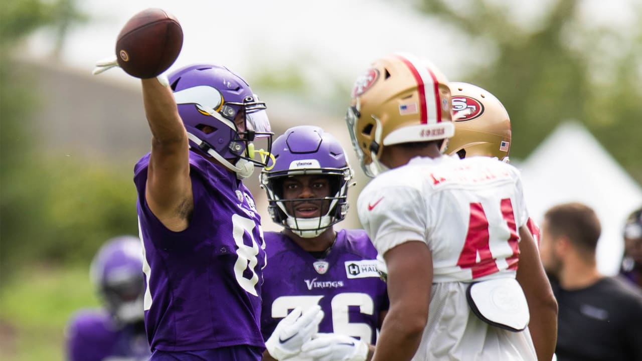 Minnesota Vikings host 49ers in joint practice