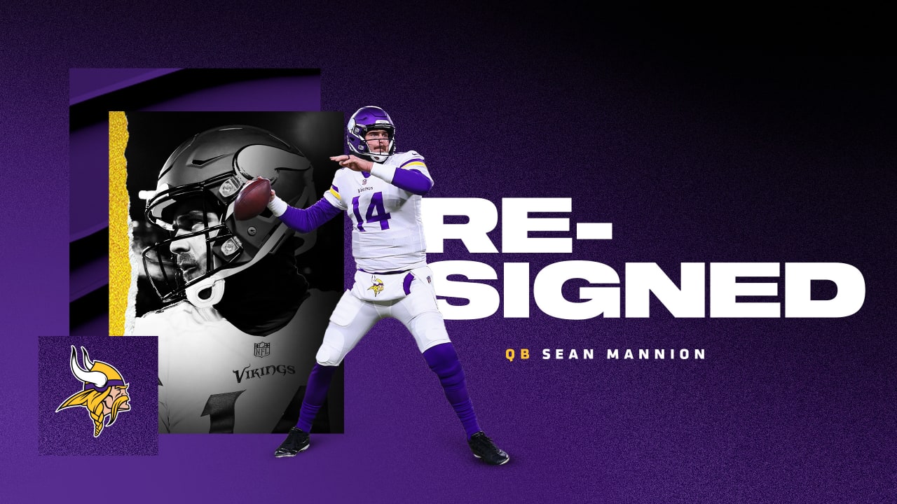 Vikings Re-Sign QB Sean Mannion