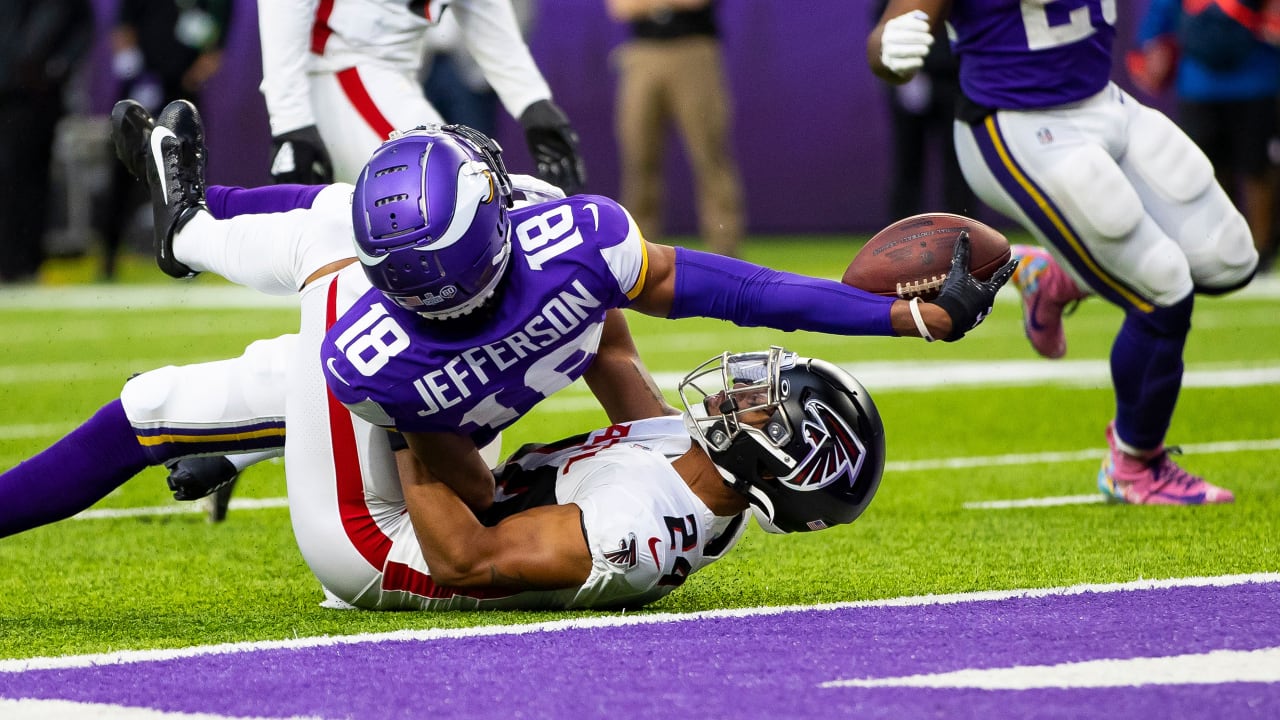 Justin Jefferson and Adam Thielen Mic'd Up vs. Atlanta