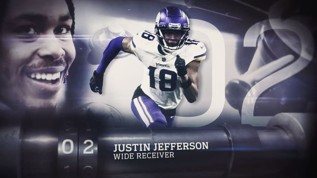 Justin Jefferson selected as NFL's top wide receiver