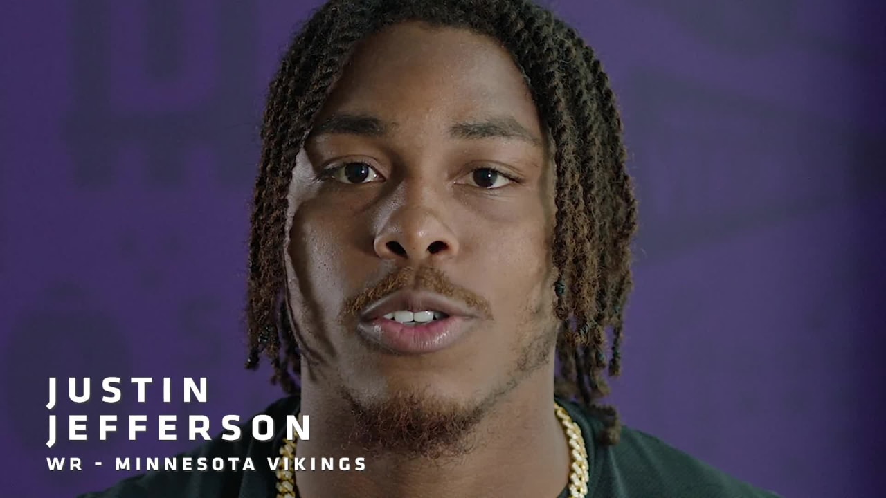 Happy Birthday from Vikings WR Justin Jefferson!