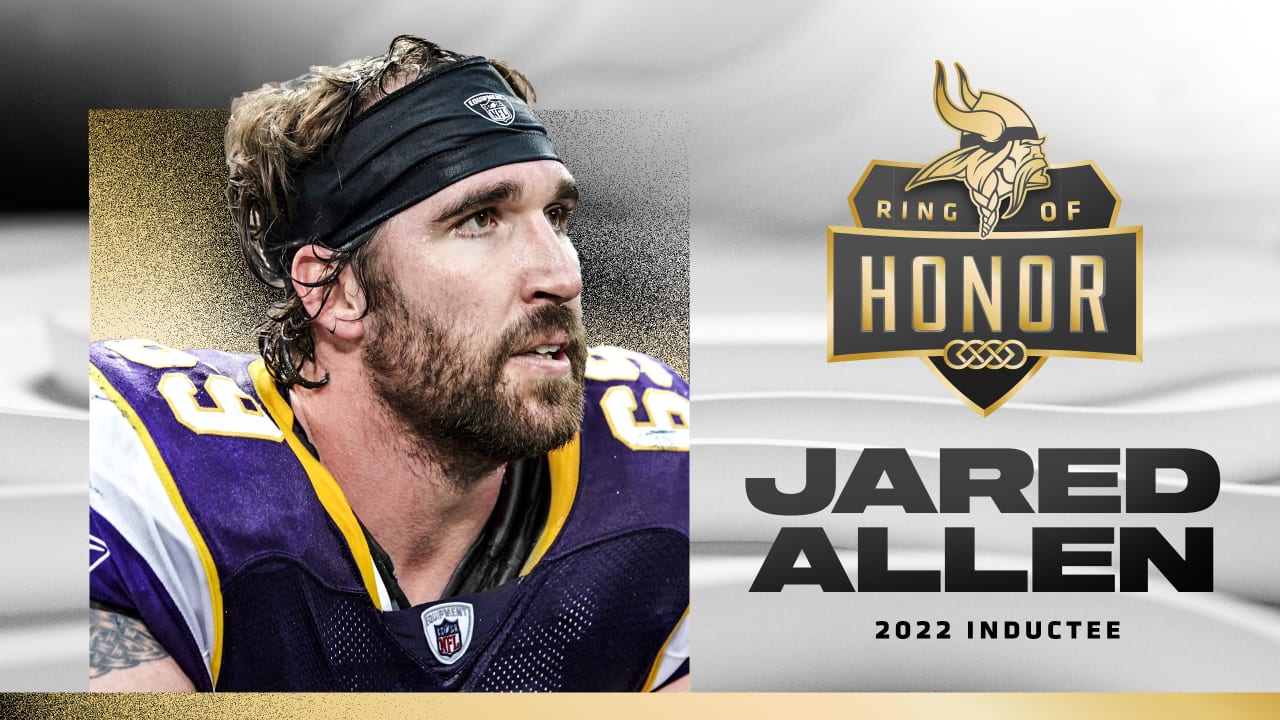 Jared Allen 2022 Ring of Honor Inductee