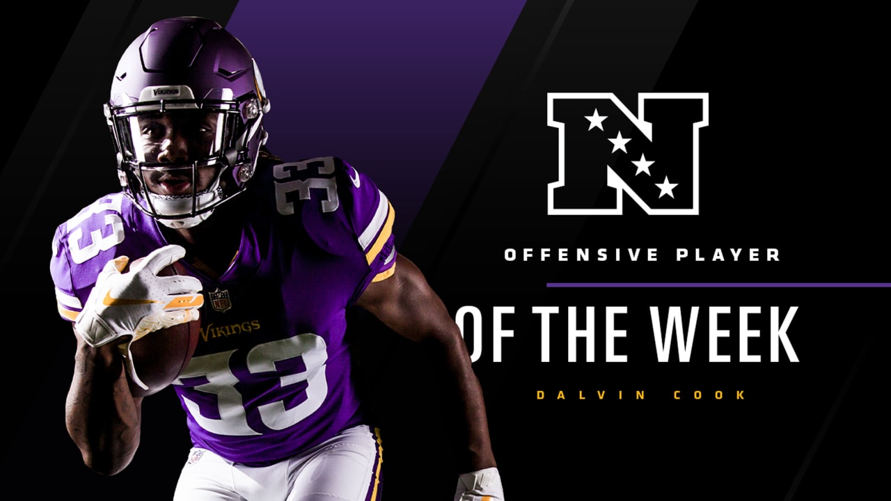 Dalvin Cook Named Nfc Offensive Player Of The Week