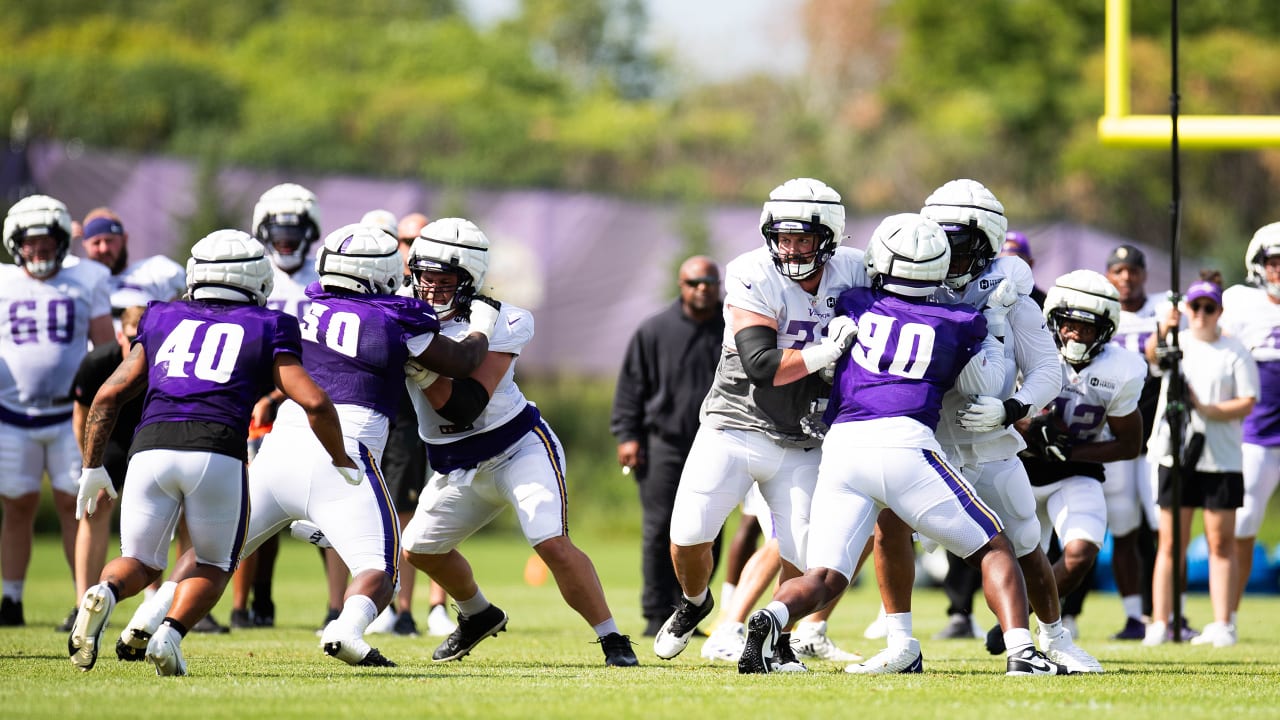 Minnesota Vikings wide receiver Trishton Jackson in action against