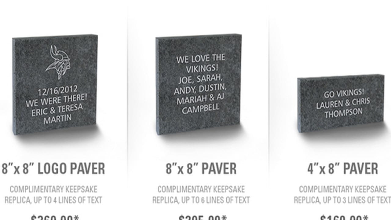 U.S. Bank Stadium Legacy Brick Vikings Fan Testimonials