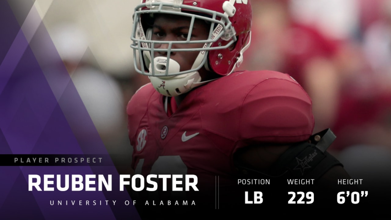 Report: Former Alabama linebacker Reuben Foster receives workout with  Seattle Seahawks - On3