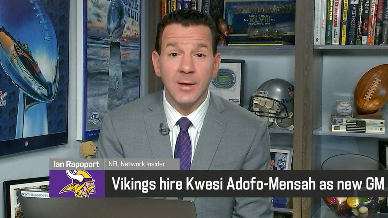 Vikings introduce new GM Kwesi Adofo-Mensah