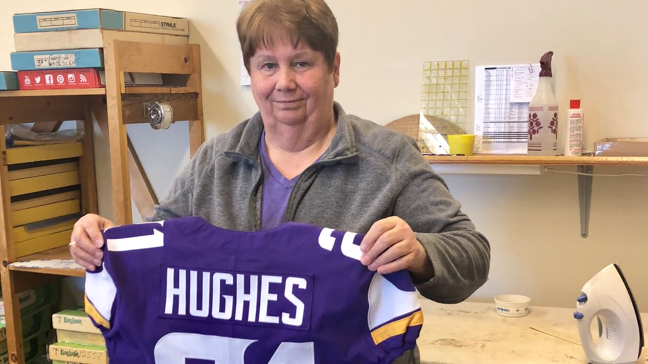 A Stitch in Time: After Nearly 50 Years, Vikings Seamstress Sews Final  Jersey