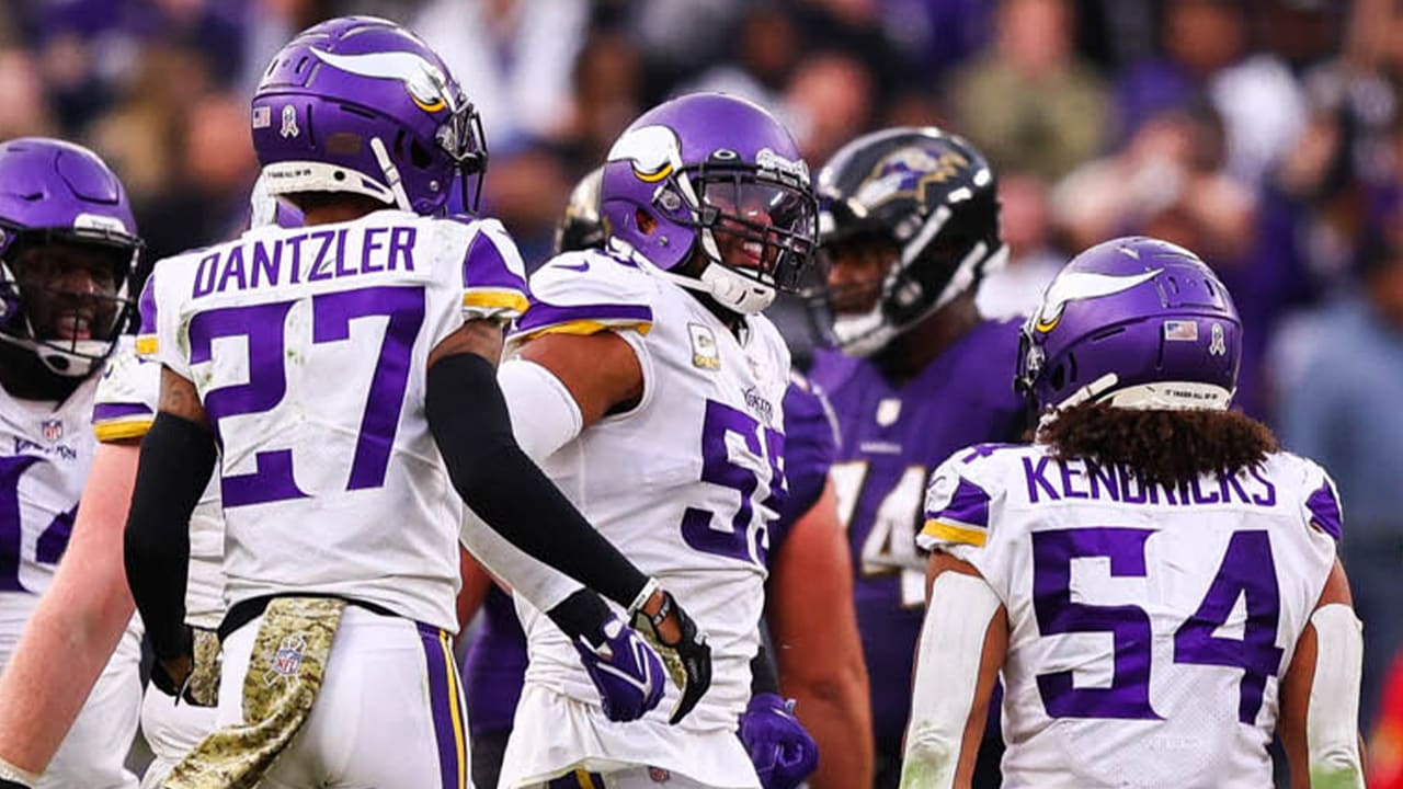 Anthony Barr PICKS OFF Lamar Jackson in OT 