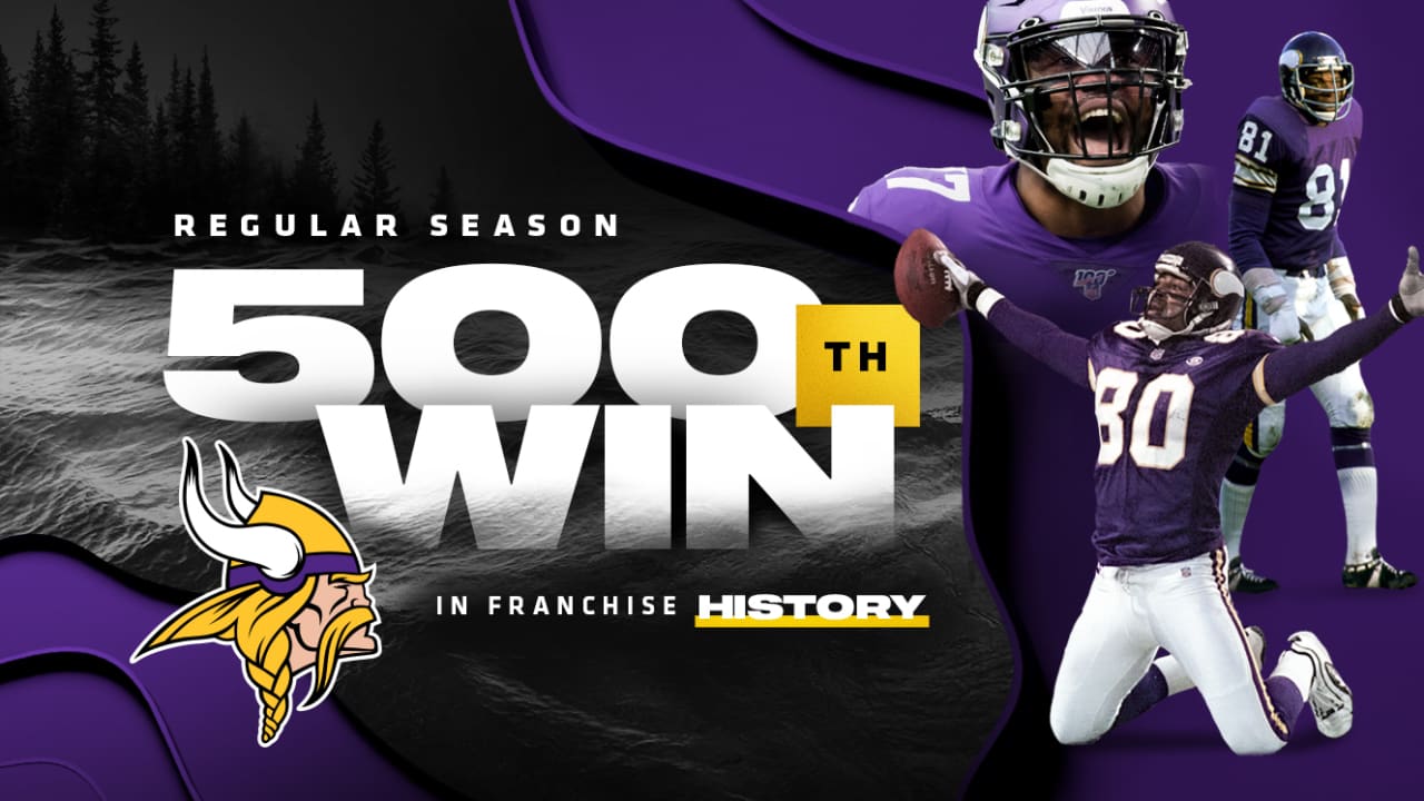 500 Wins: Vikings Hit Regular-Season Milestone with Victory Over Packers