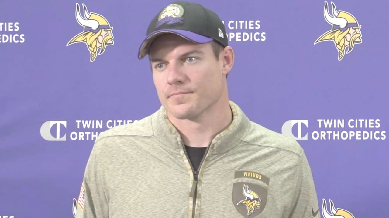 Vikings' HC Kevin O'Connell - Sunday Night Football on NBC