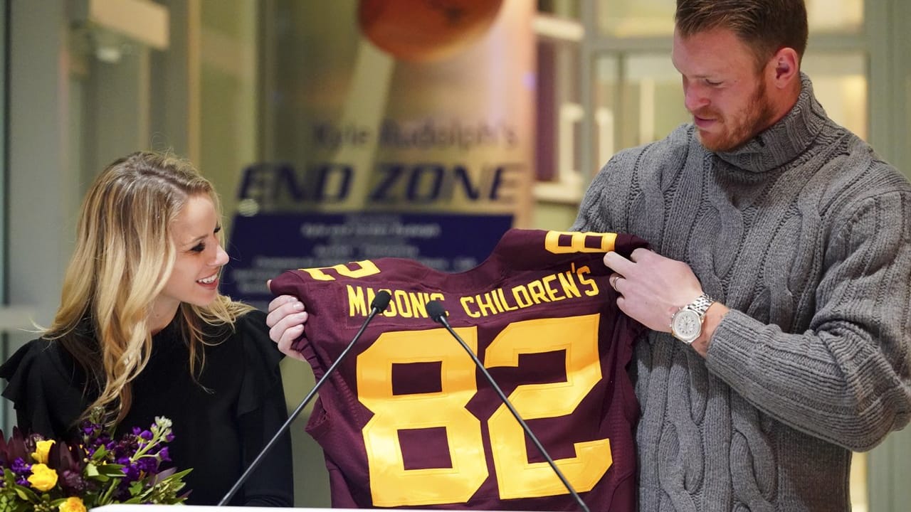 Kyle Rudolph's End Zone at U of M Children's Hospital Unveiled