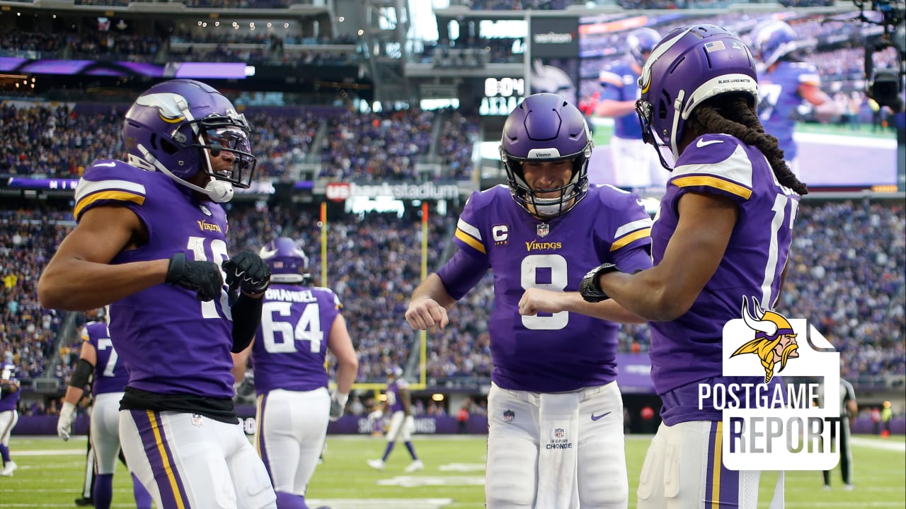 Postgame Report: Vikings 31, Bears, 17