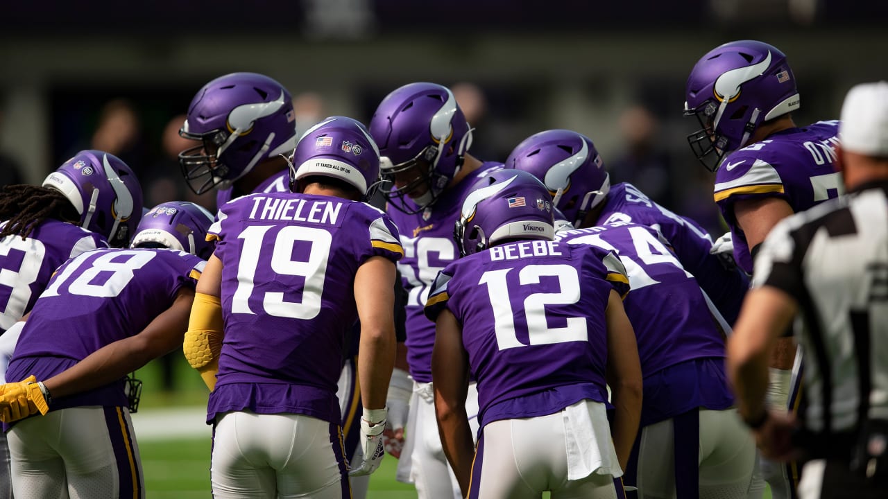 Vikings WR Chad Beebe redeems himself with TD as he lives out his faith