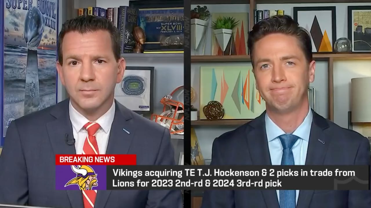 TJ Hockenson trade: Grading the blockbuster Vikings-Lions deal before  deadline