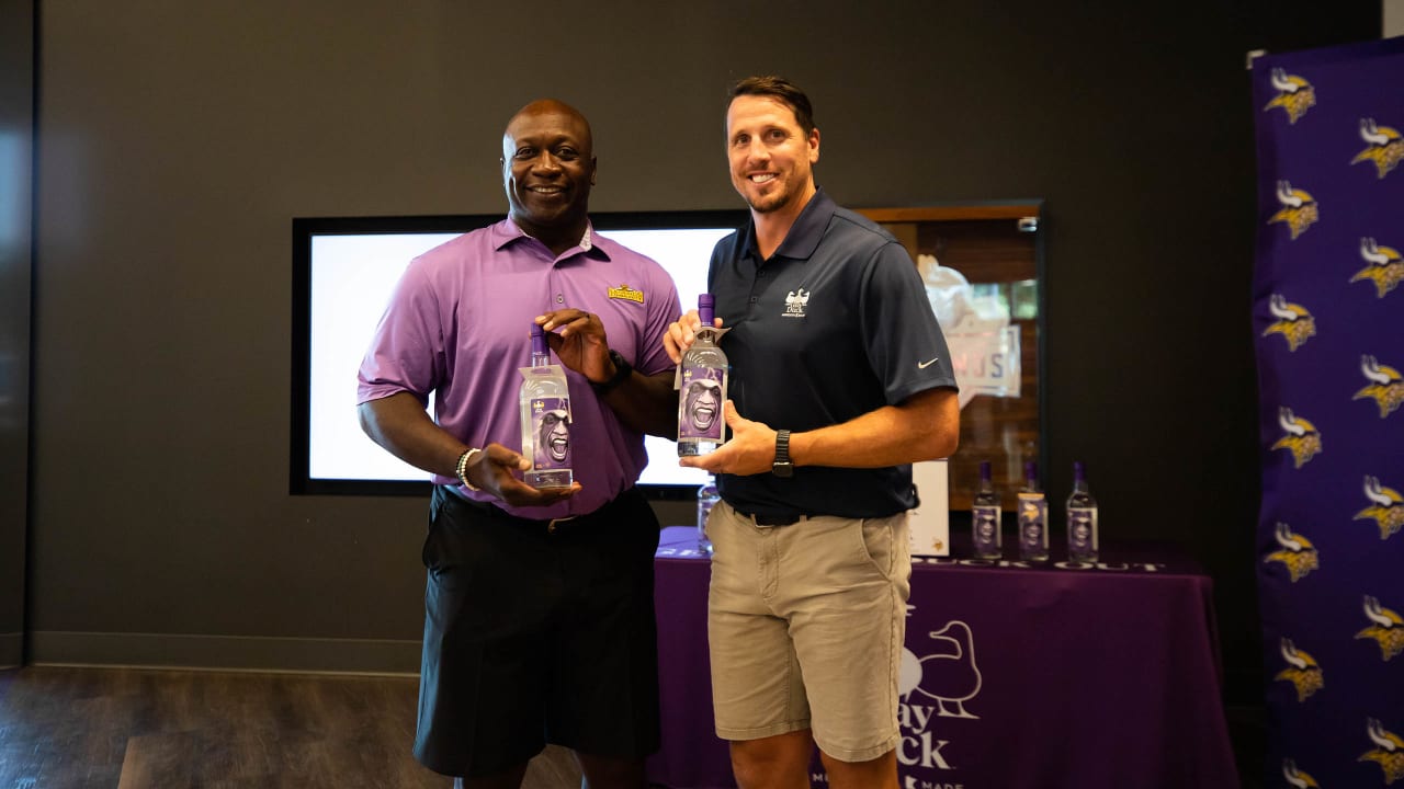 Ex-Viking Chad Greenway's vodka 'Gray Duck' is available in stores