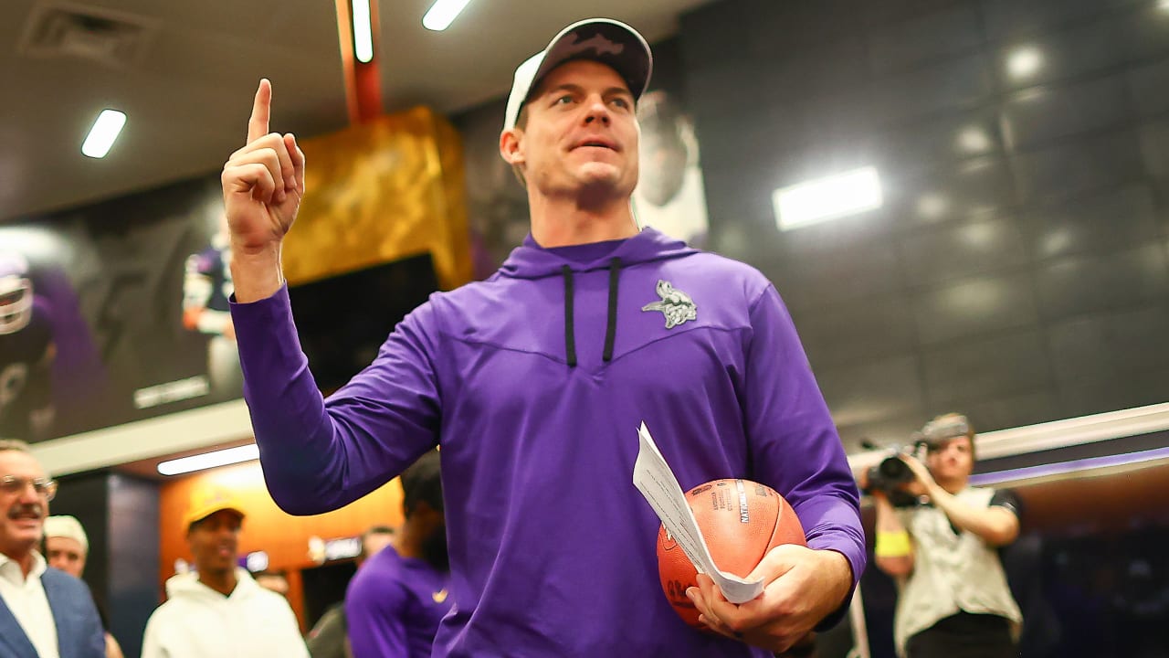 Watch O'Connell's Locker Room Speech After The Win Over The Patriots