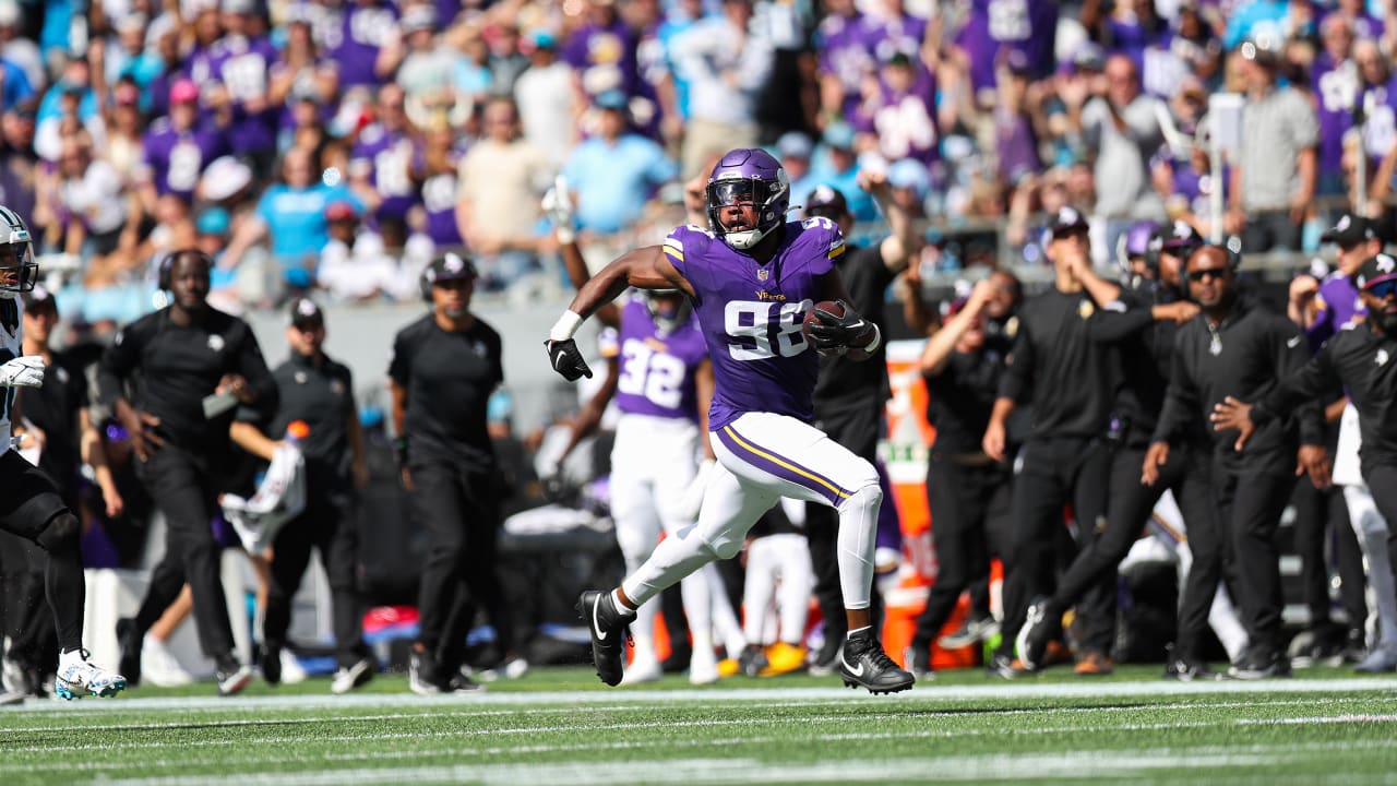 Vikings at Panthers Game Observations