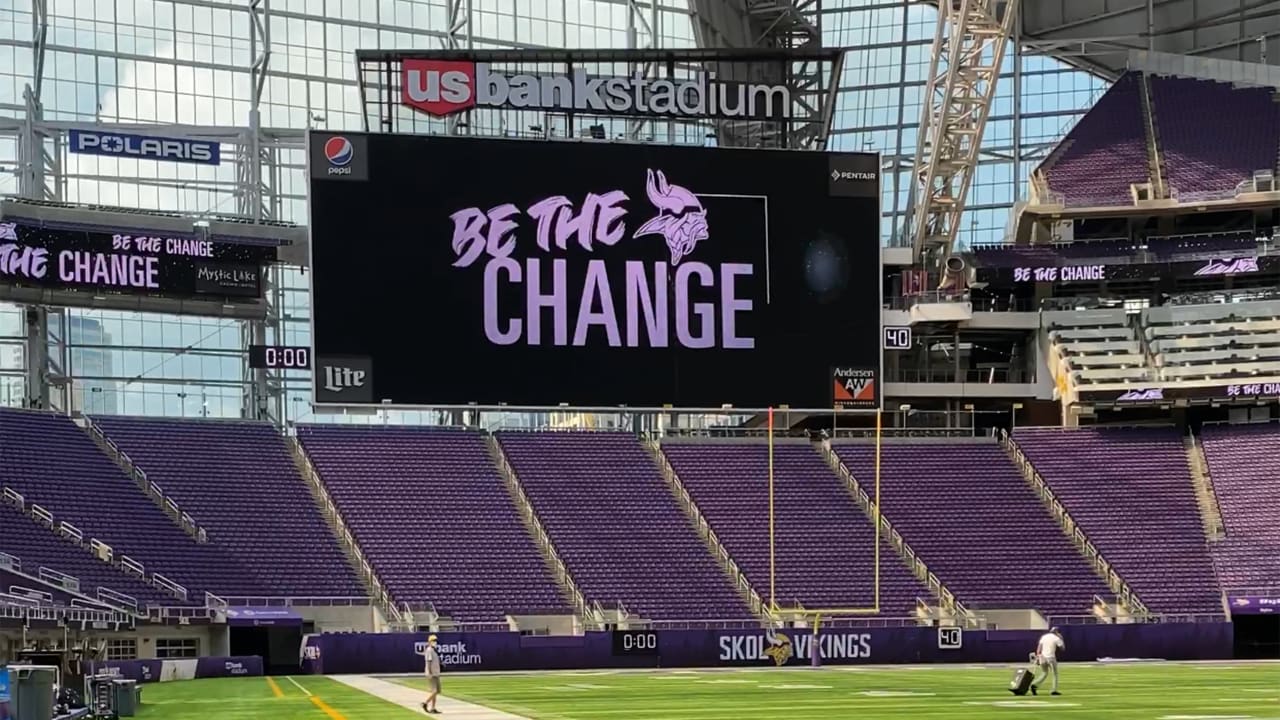 The Minnesota Vikings are honoring George Floyd's family before Sunday's  game