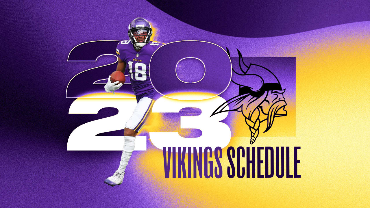 Vikings 2023 schedule features five primetime games 