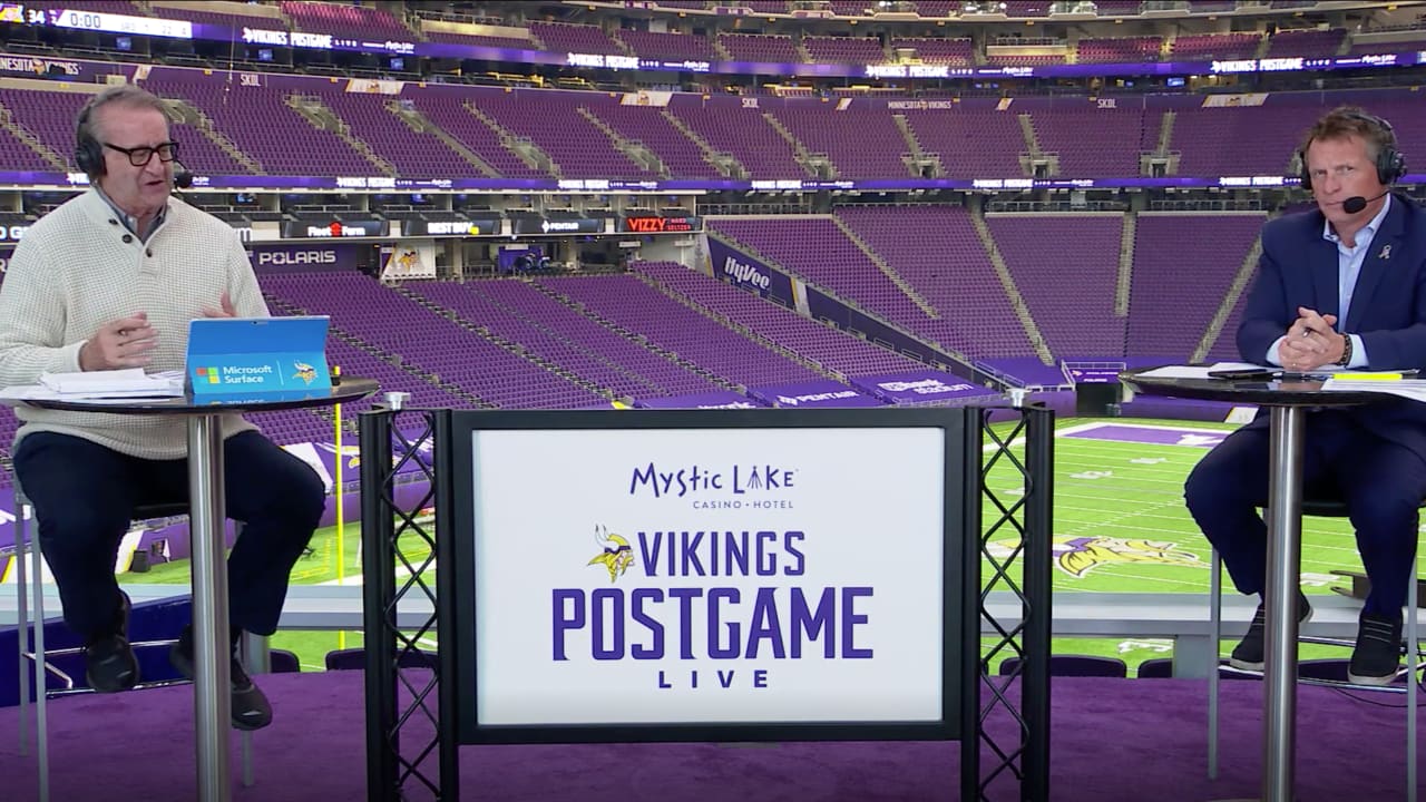 Live Now: Vikings Postgame Live  Mark Rosen, Pete Bercich and Ben