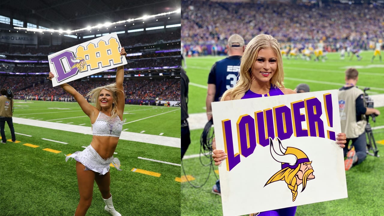 Team Spotlight: The Minnesota Vikings Cheerleaders' Multi-Uniform Wardrobe!