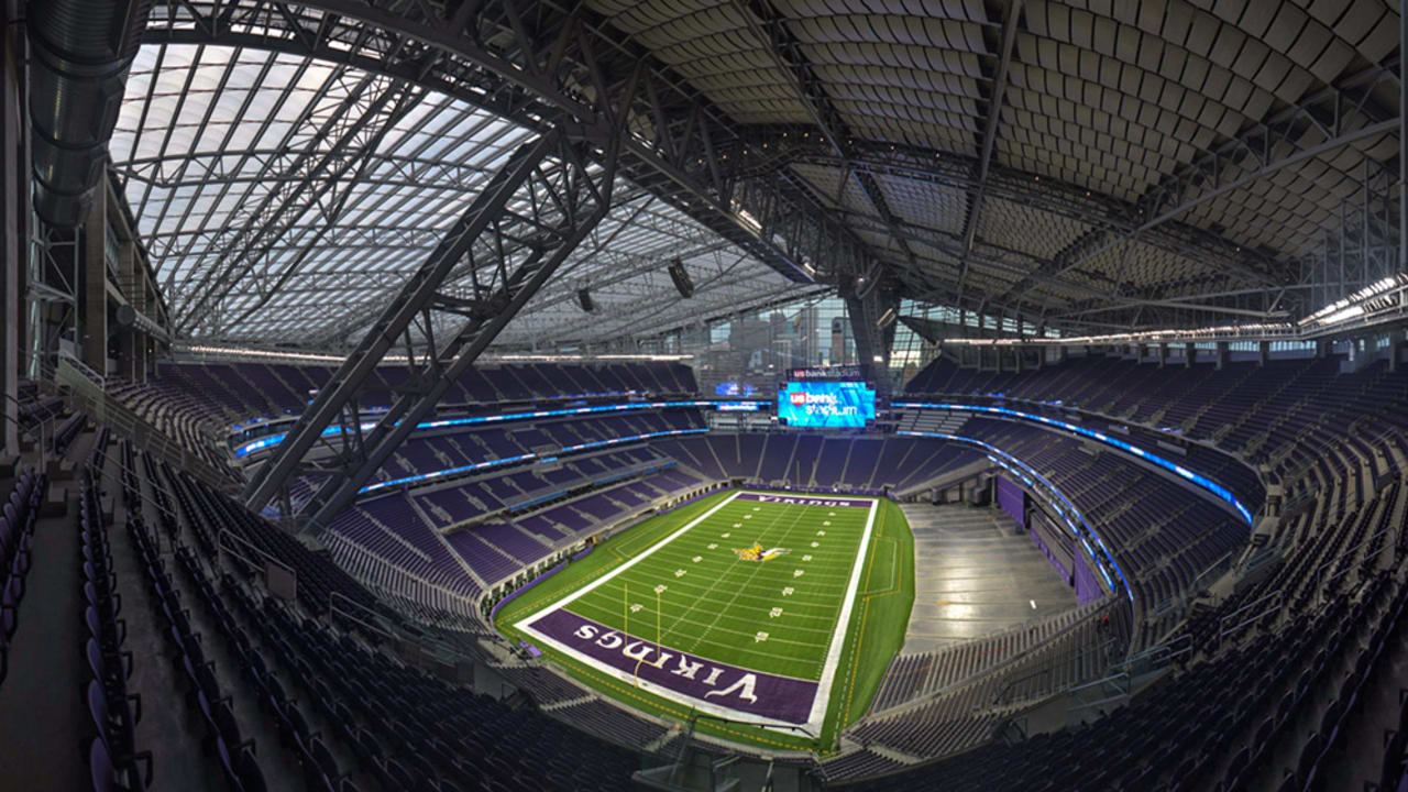 Official Minnesota Vikings U.S. Bank Stadium Construction Time