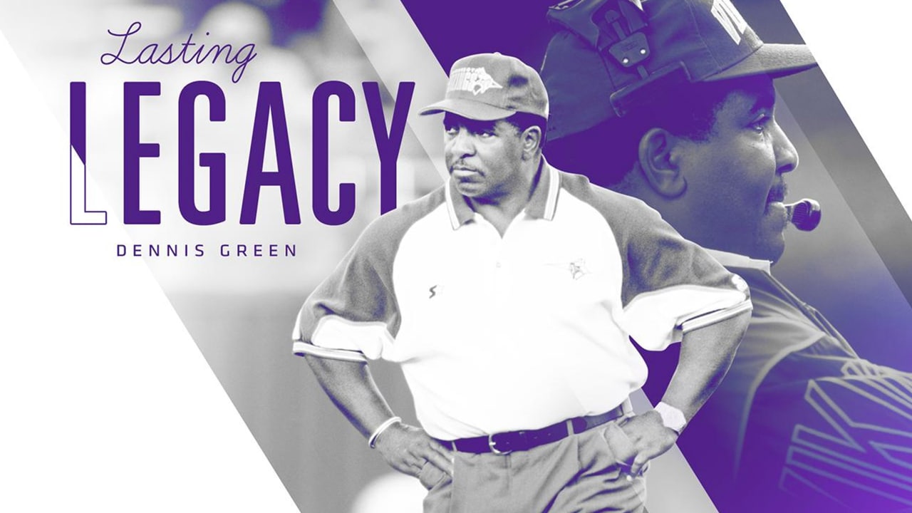 Vikings finally honor Dennis Green