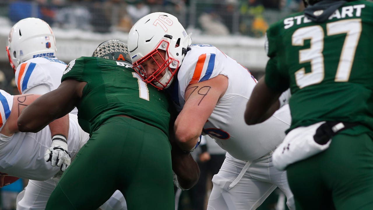 PLAYER PROFILE: Ezra Cleveland, OT, Boise State - Zone Coverage