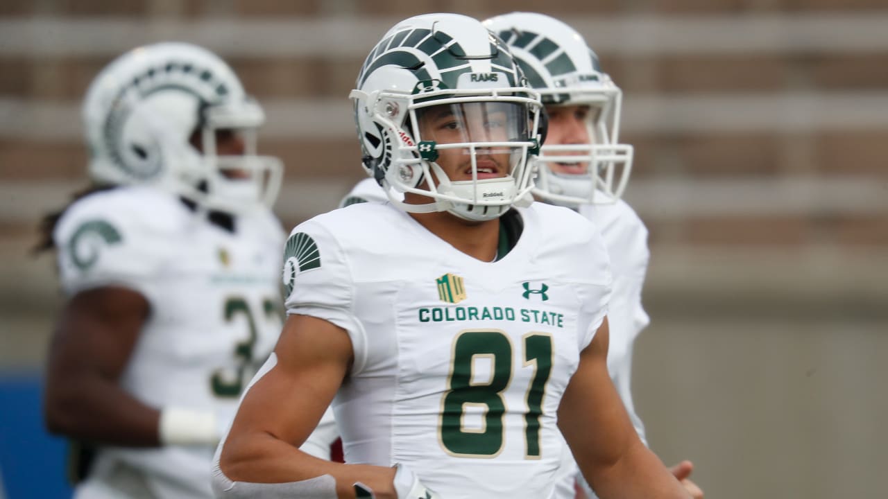 Minnesota Vikings select Colorado State wide receiver Olabisi Johnson No.  247 in the 2019 NFL Draft