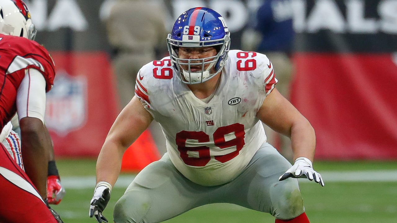 September 24, 2015, New York Giants center Weston Richburg (70) in