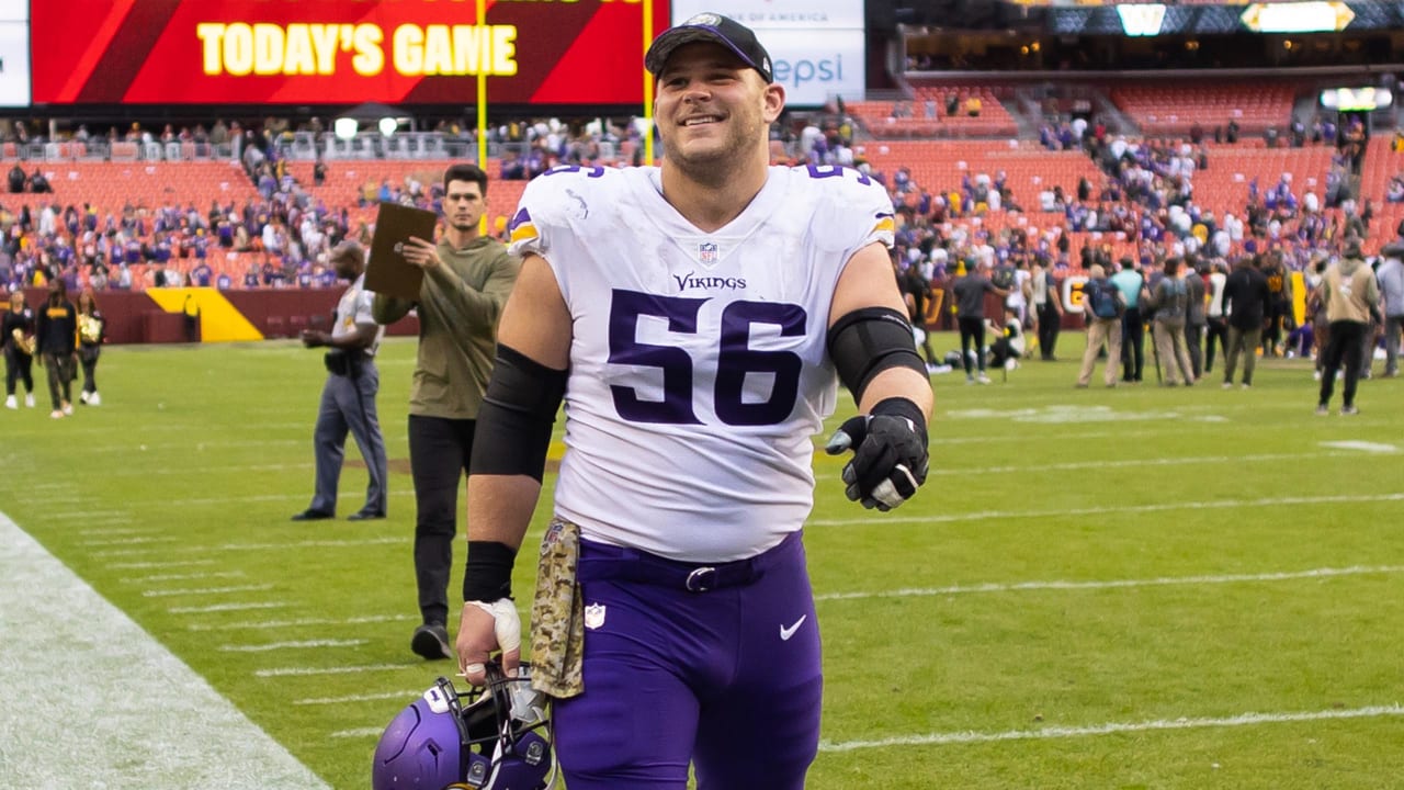 Vikings once again without starting center Garrett Bradbury